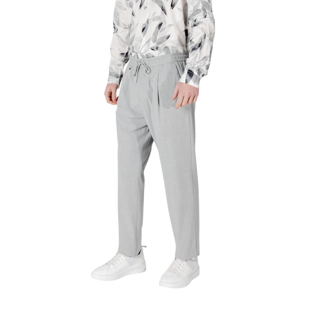 Antony Morato Pantalon décontracté gris en polyester