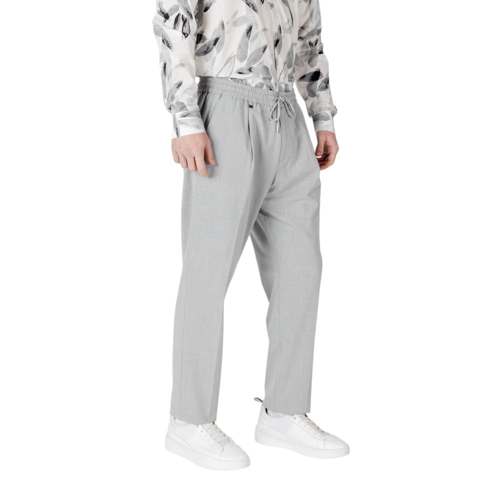 Antony Morato Pantalon décontracté gris en polyester