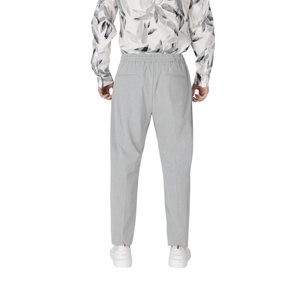 Antony Morato Pantalon décontracté gris en polyester