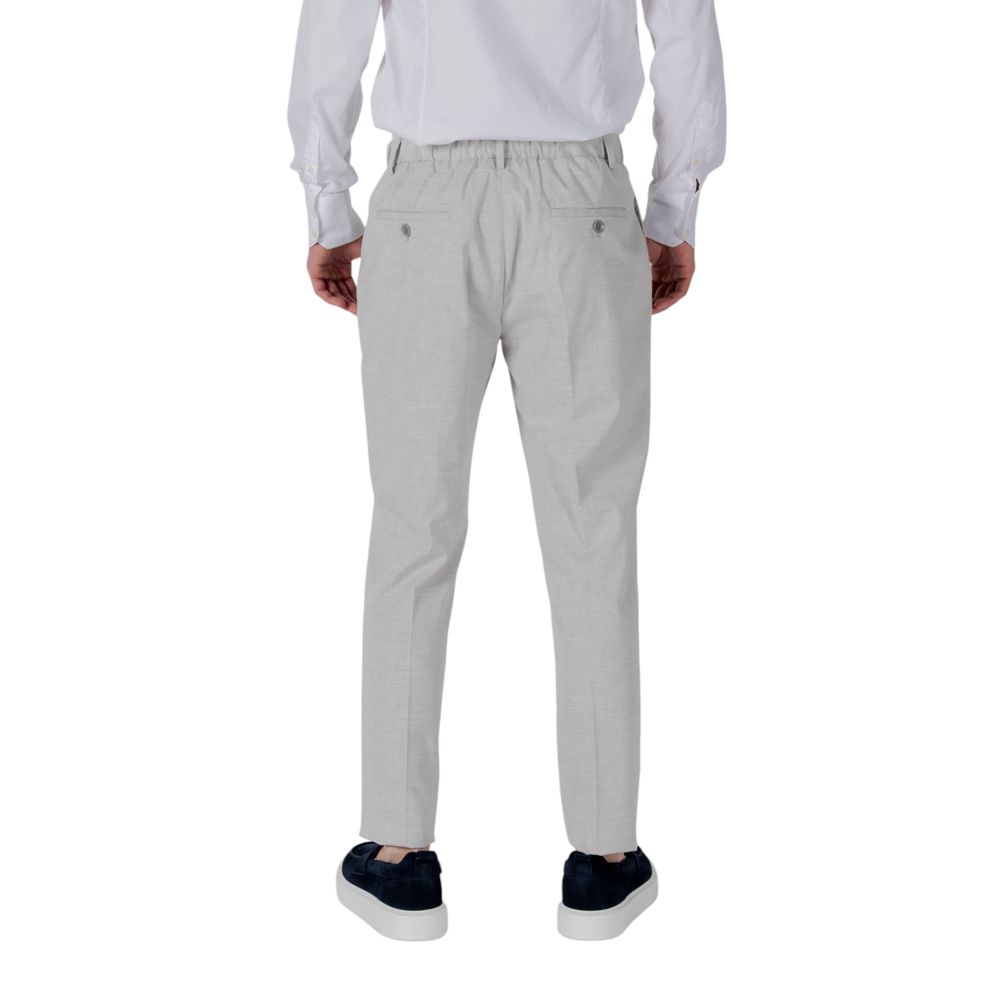 Antony Morato Pantalon habillé gris en polyester