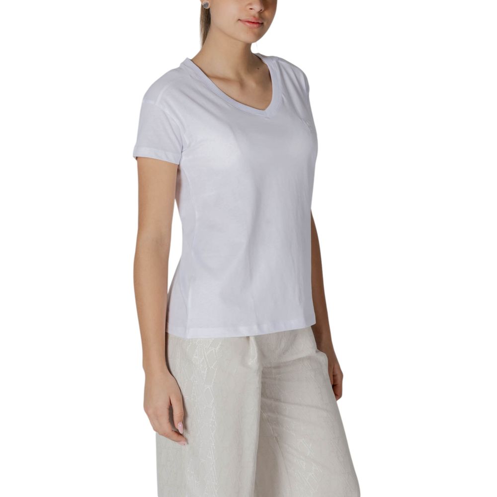 Armani Exchange White T-Shirt detail view