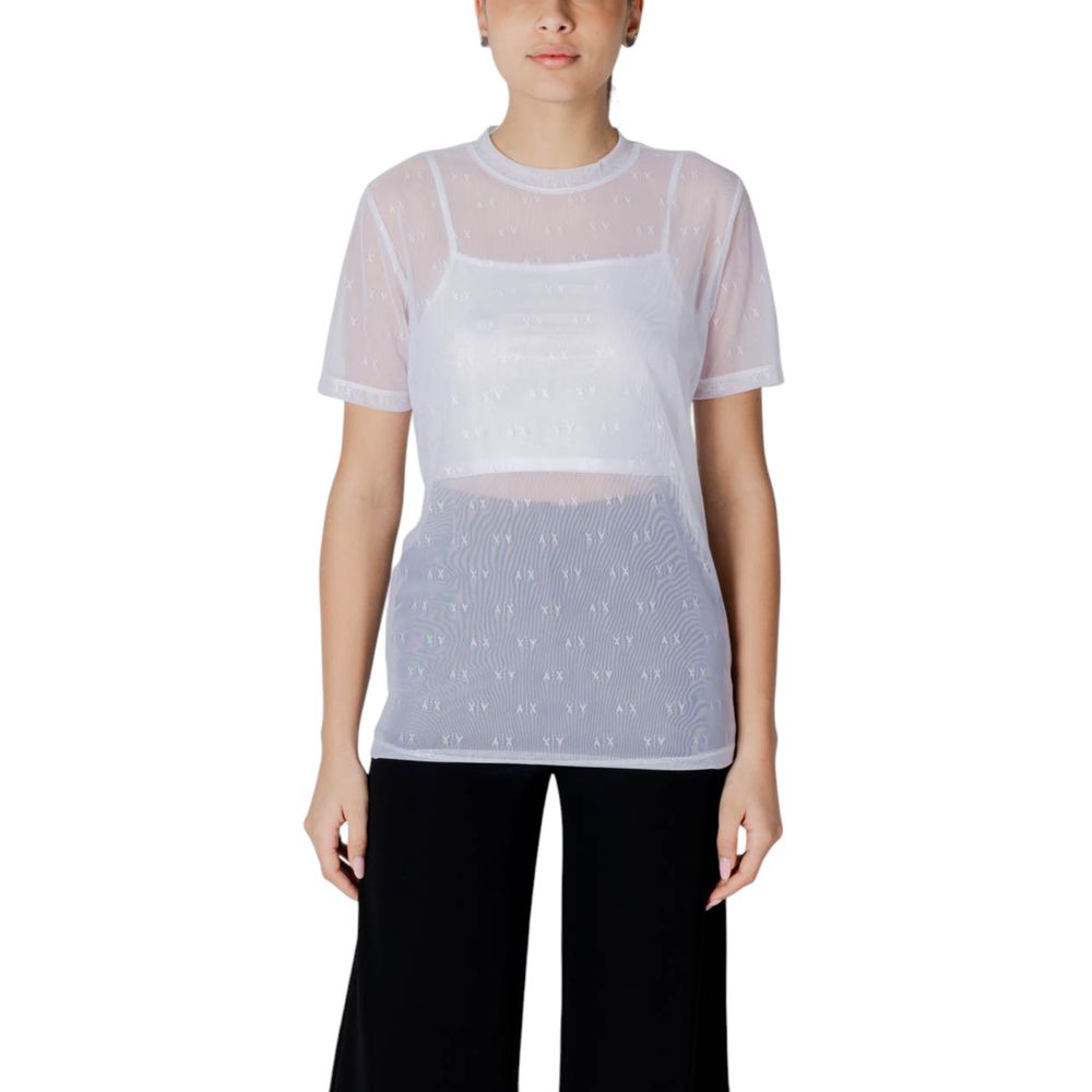 Armani Exchange White T-Shirt for Women