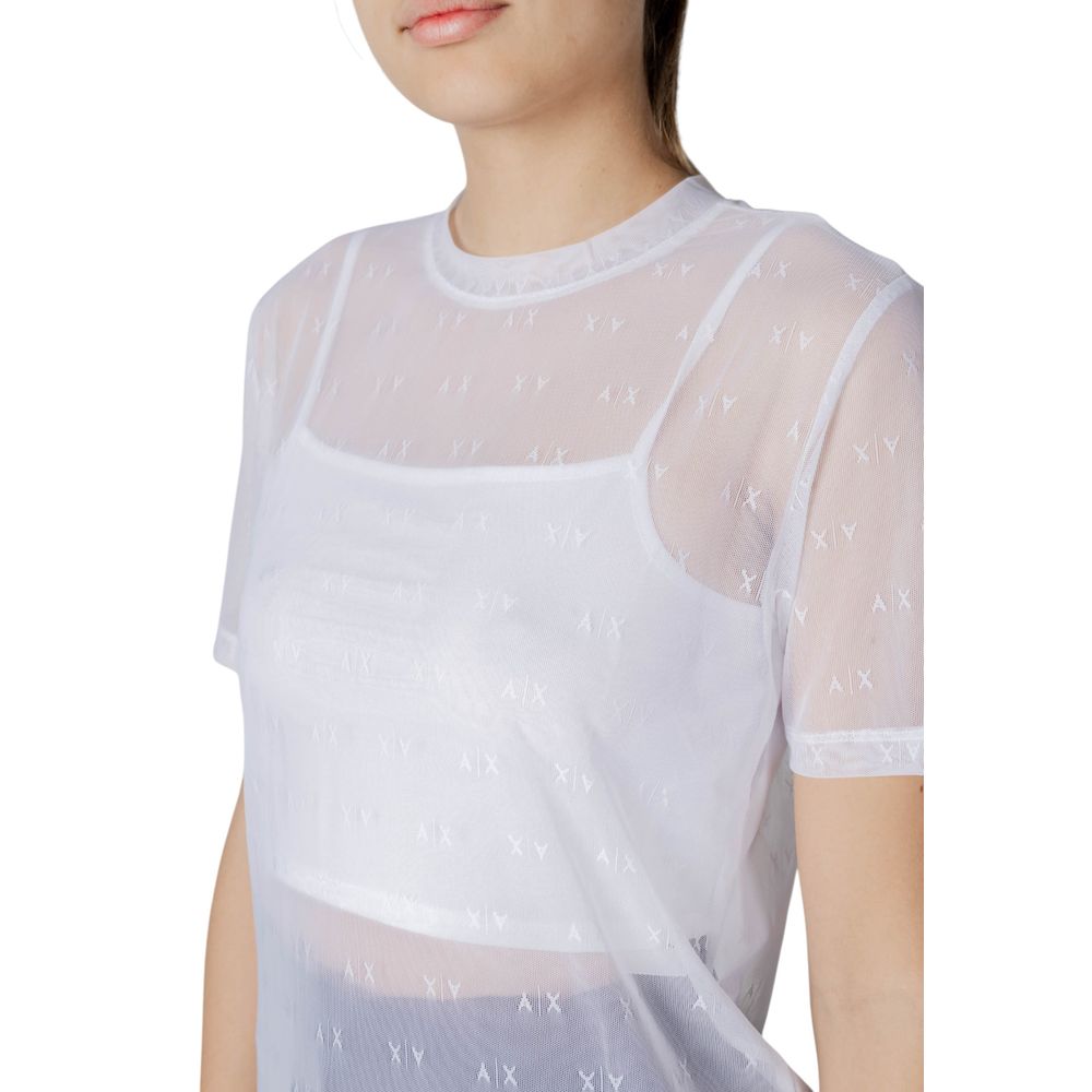 Armani Exchange White T-Shirt for Women additional view
