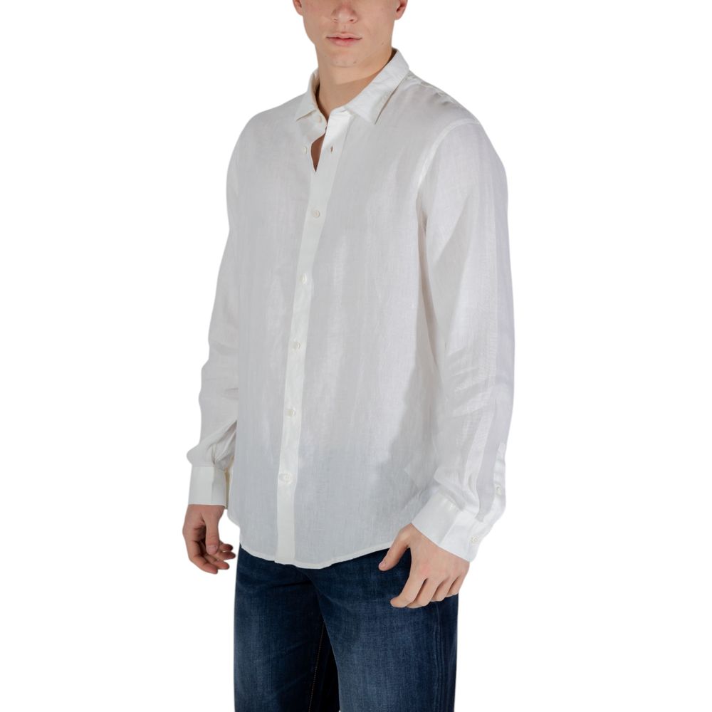 Armani Exchange White Dress Shirt for Men alternate view