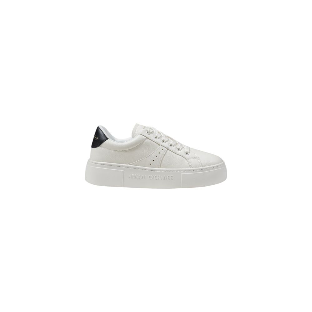 Baskets épaisses Armani Exchange noires en polyester