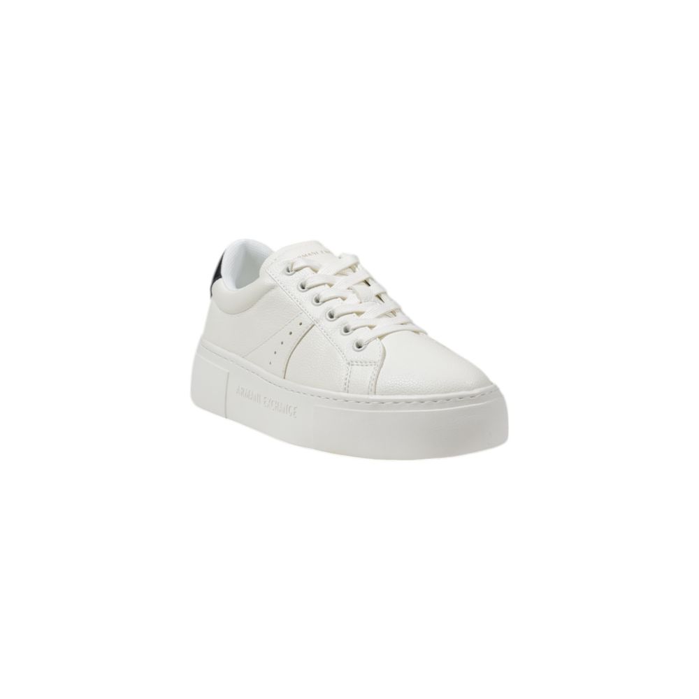 Baskets épaisses Armani Exchange noires en polyester