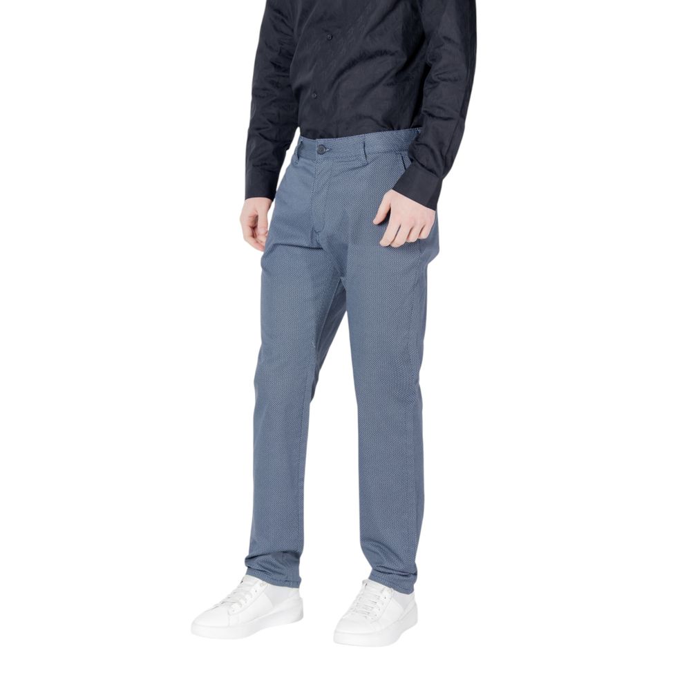 Armani Exchange Blue Skinny Pants for Men detail view