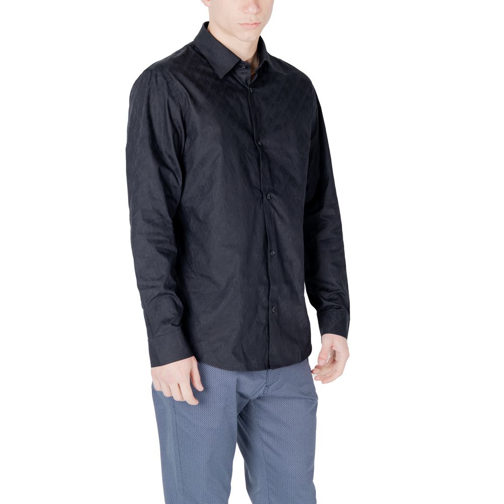 Armani Exchange Blue Shirt for Men detail view