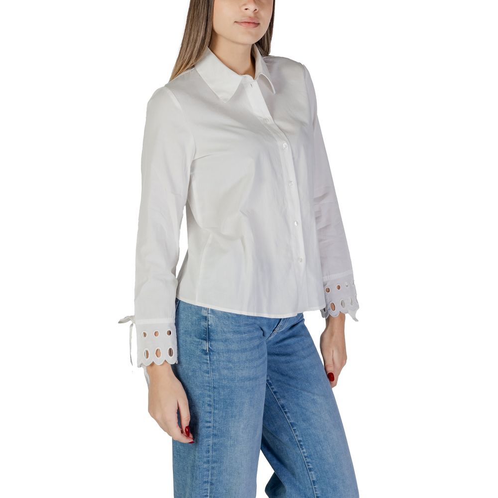 Jacqueline De Yong White Blouse for Women detail view
