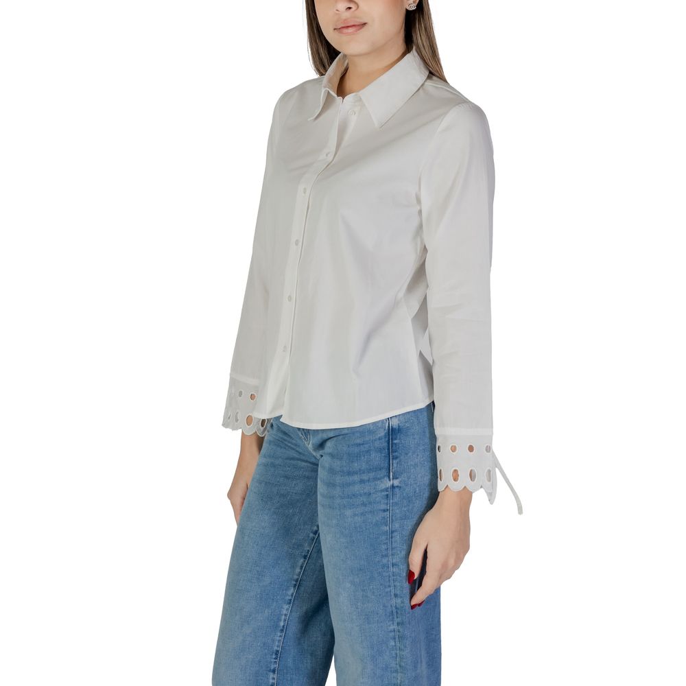 Jacqueline De Yong White Blouse for Women side view