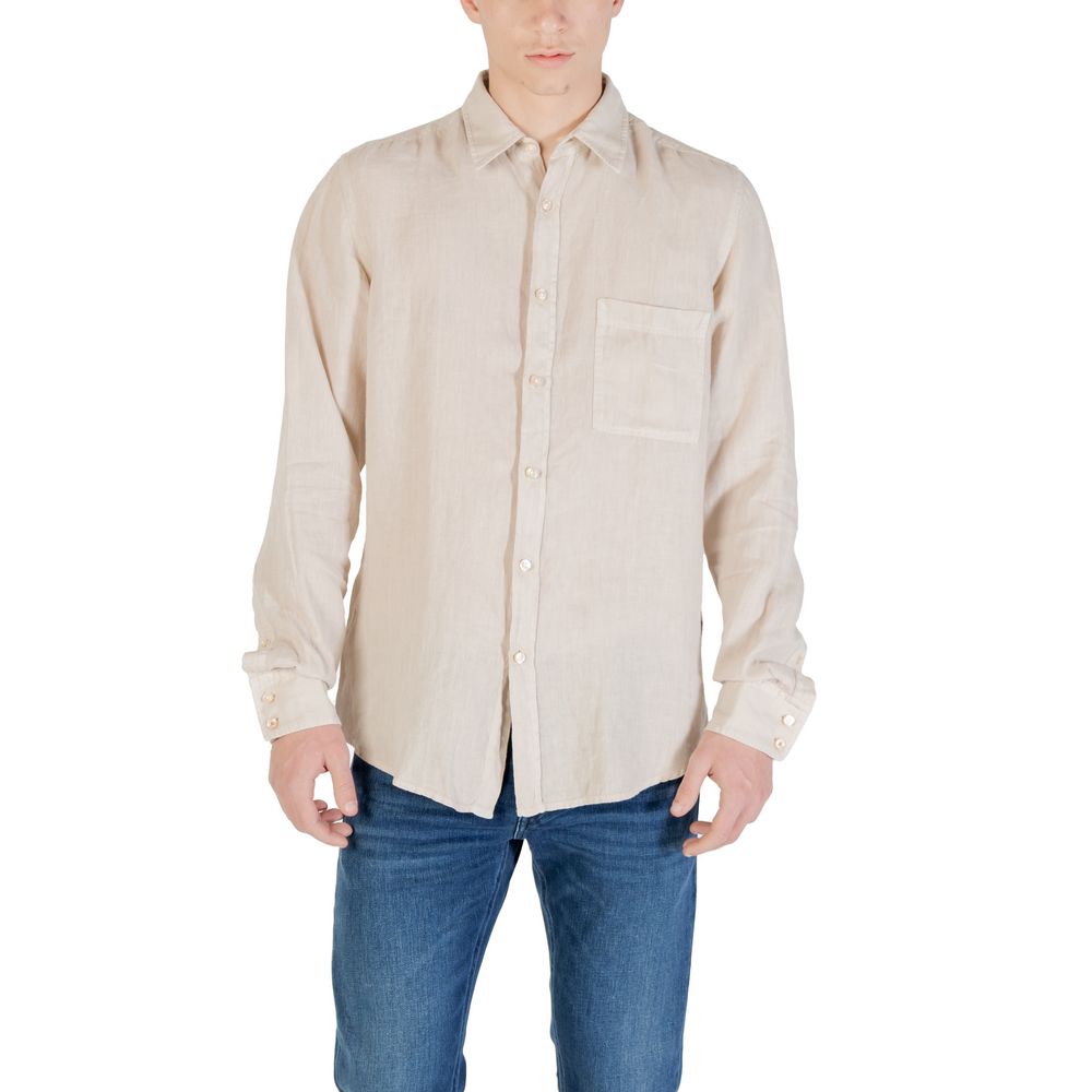 Hugo Boss Beige Shirt for Men