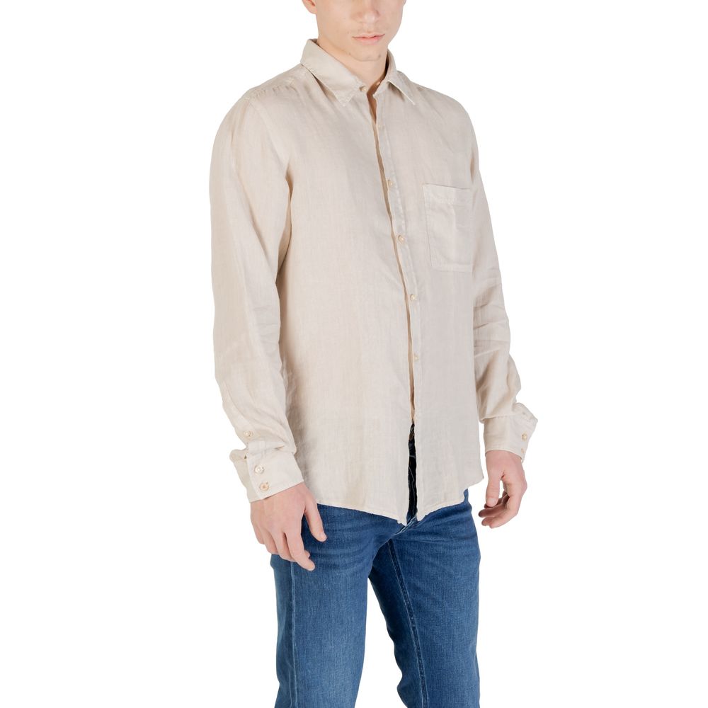 Hugo Boss Beige Shirt for Men detail view
