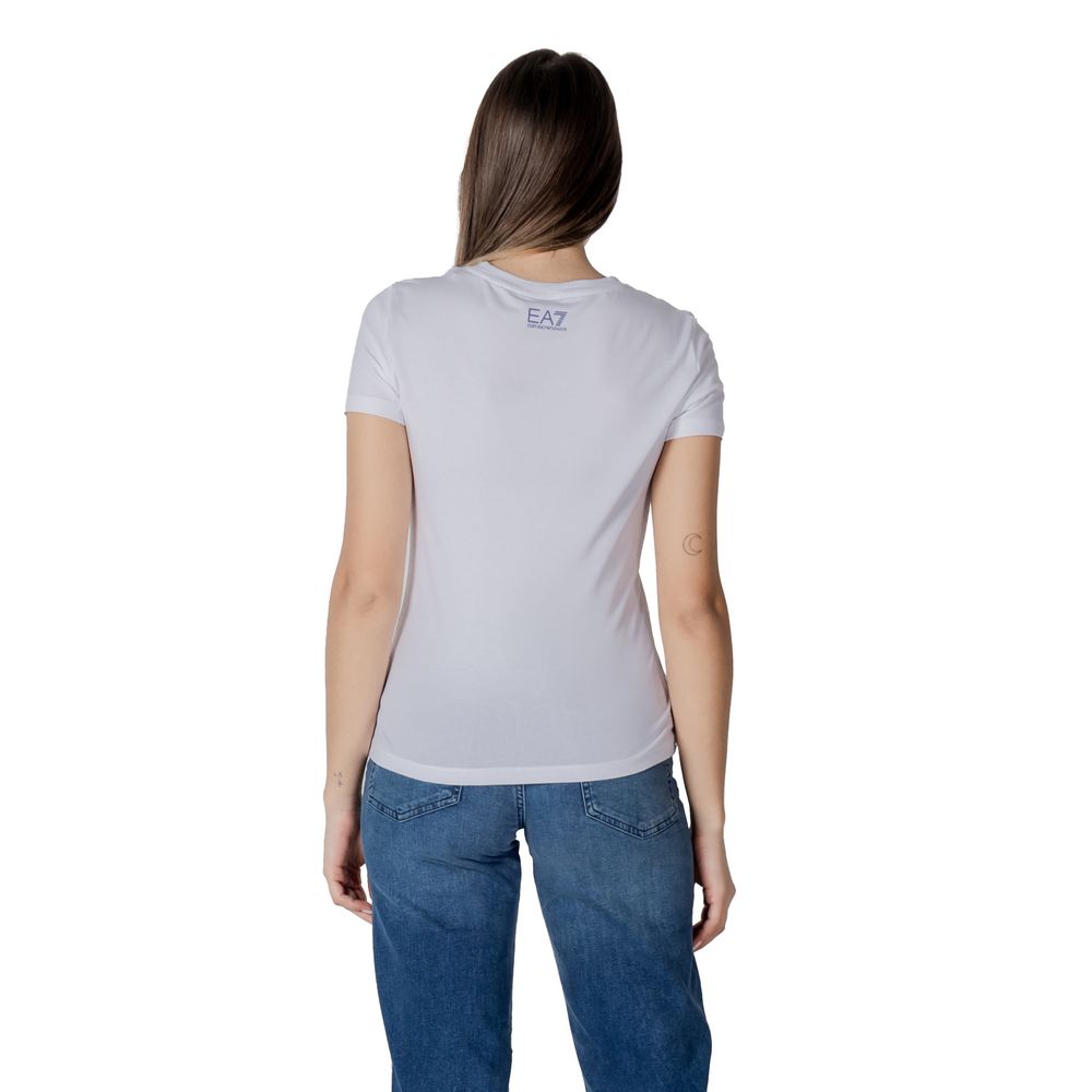 EA7 Emporio Armani White T-Shirt for Women alternate view