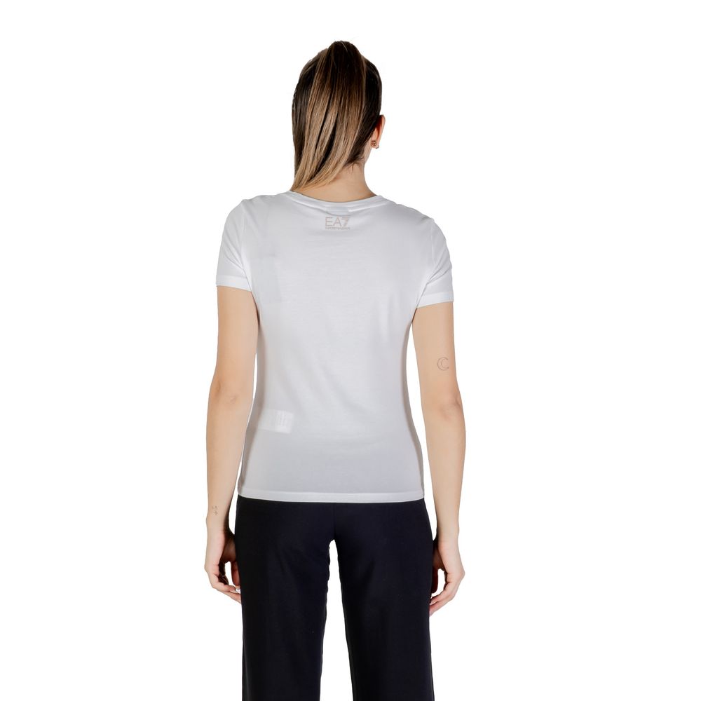 EA7 Emporio Armani White T-Shirt for Women alternate view