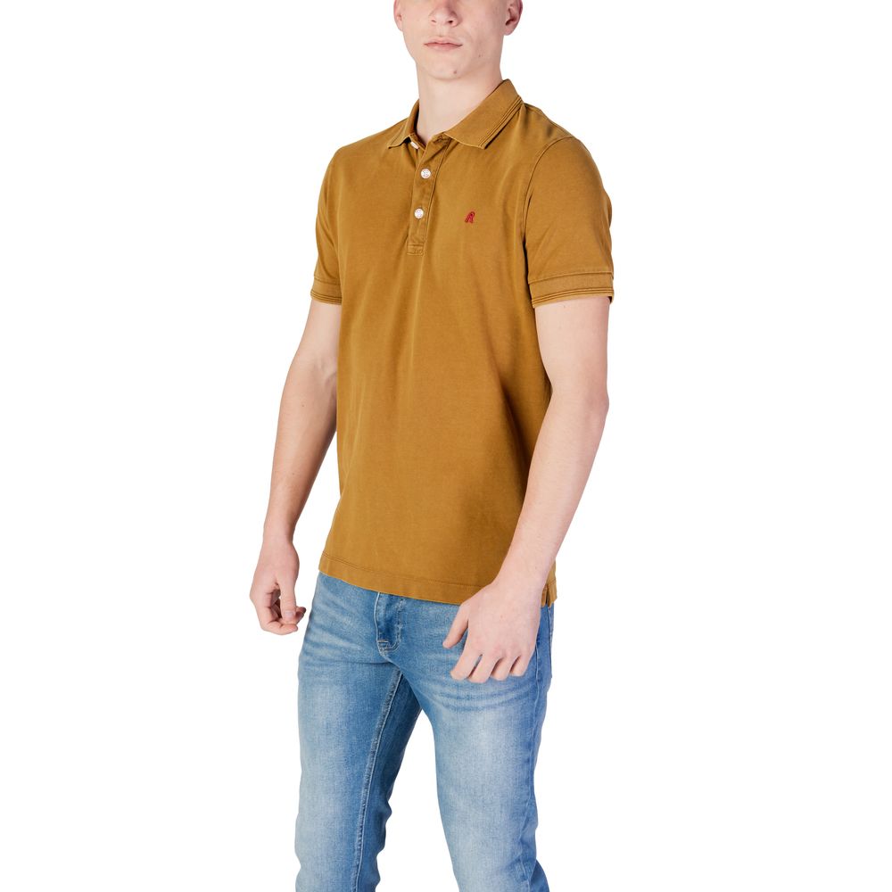 Replay Brown Polo Shirt for Men detail view