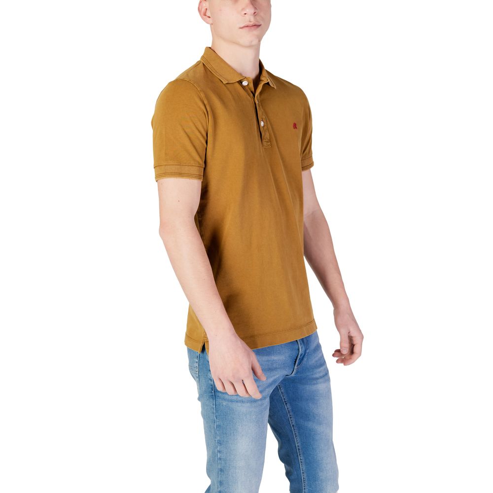 Replay Brown Polo Shirt for Men side view