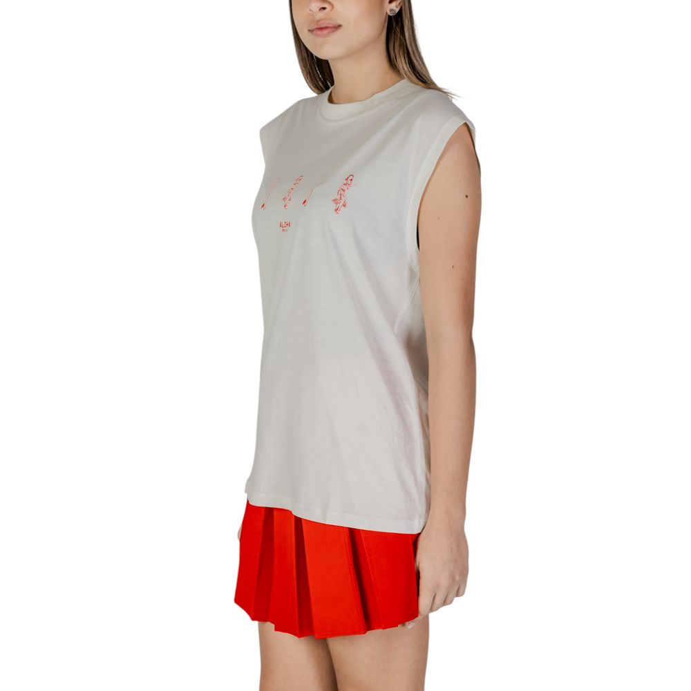 Replay White Tank Tops T for Women alternate view
