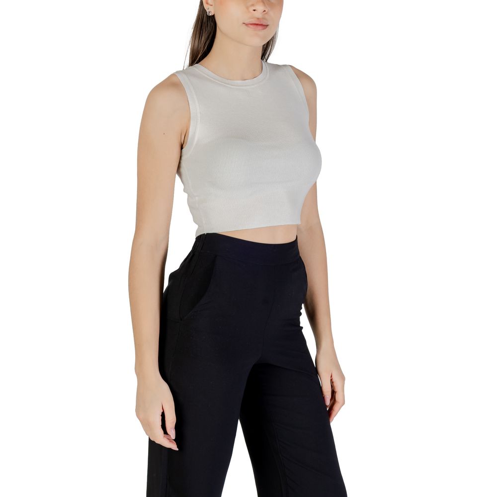 Jacqueline De Yong White Tank Tops T for Women detail view