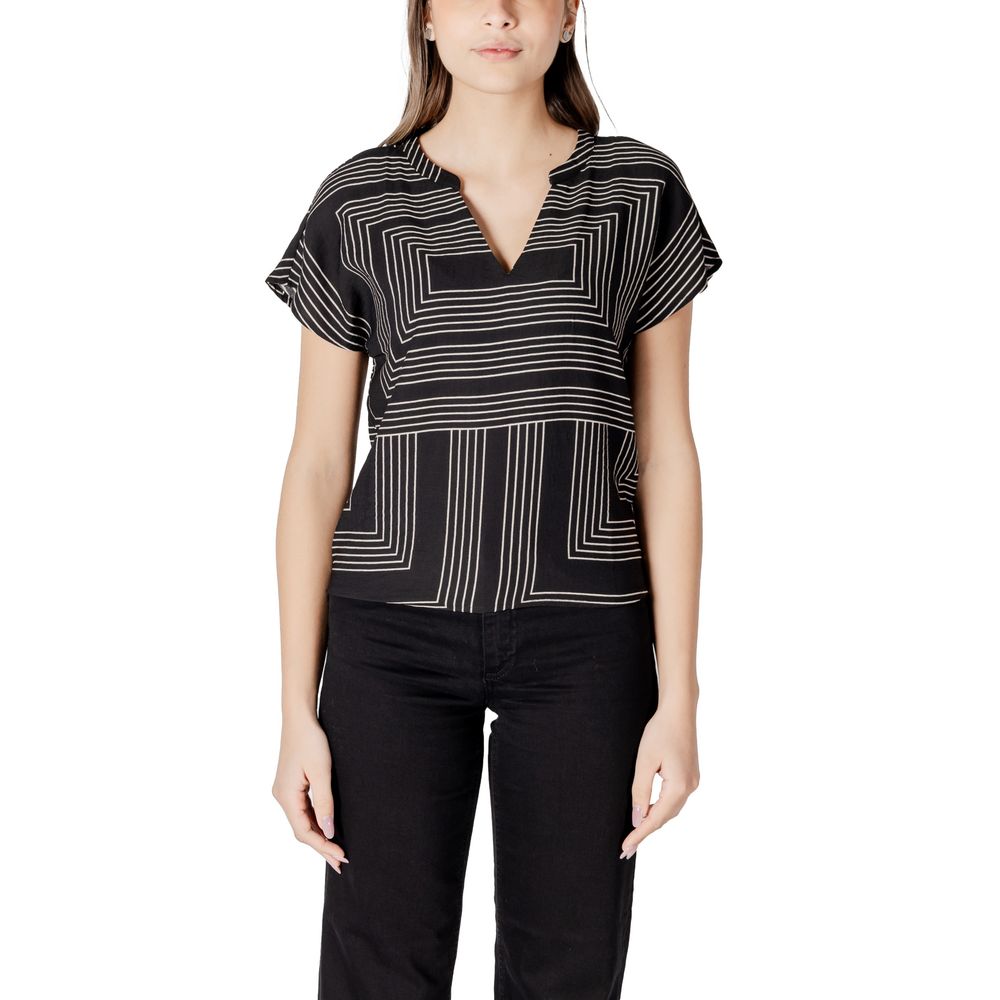 Jacqueline De Yong Black T-Shirts for Women
