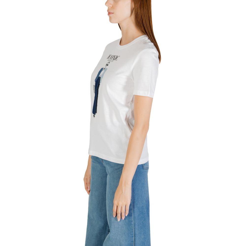 Only Blue T-Shirt for Women side view