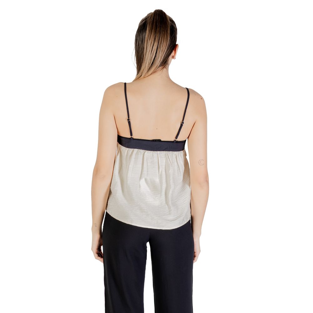 Haut en nylon beige Vero Moda
