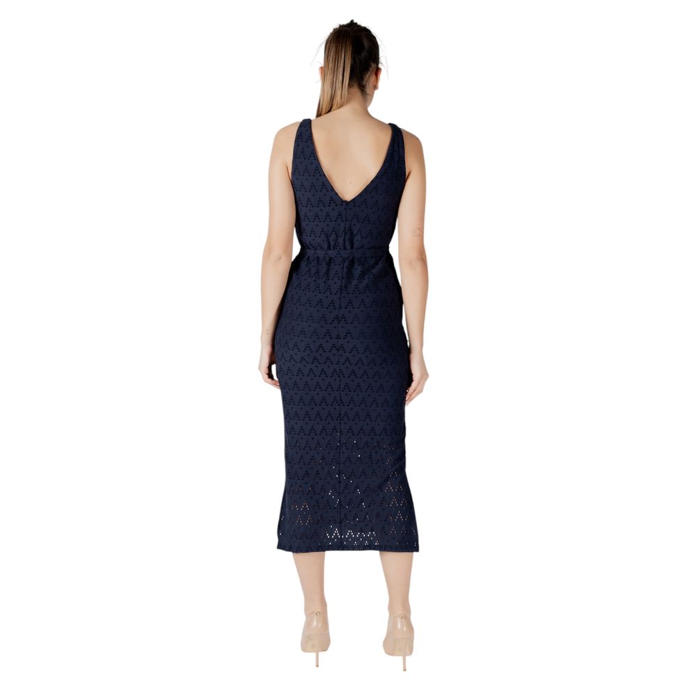 Vila Clothes Blue Midi Dress for Women alternate view