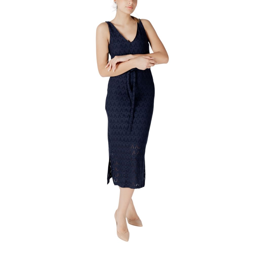 Vila Clothes Blue Midi Dress for Women additional view