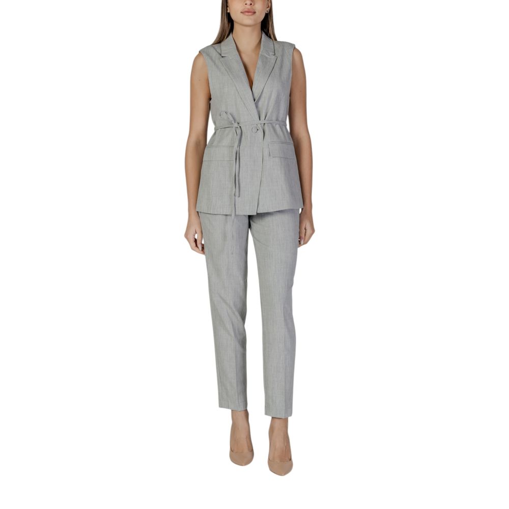 Vila Clothes Grey Waistcoats for Women additional view