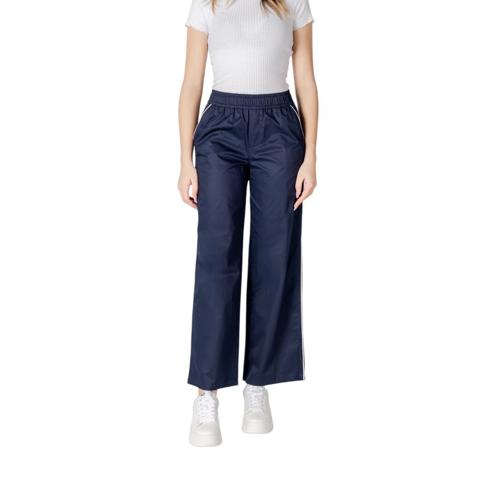 Only Blue Casual Pants for Women