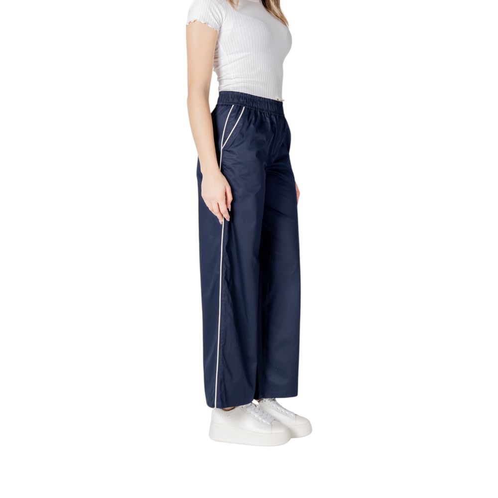 Only Blue Casual Pants for Women side view