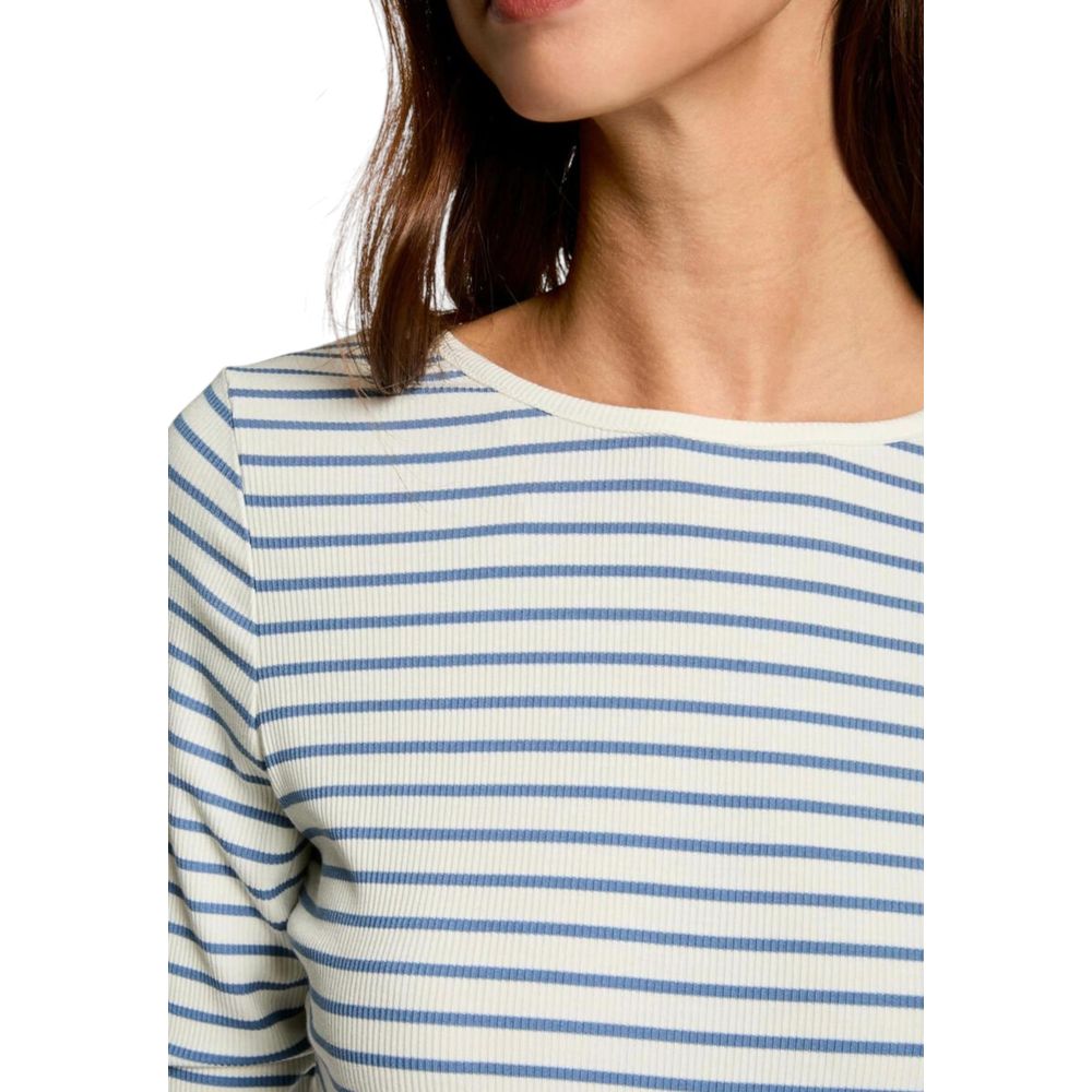 Morgan De Toi White Long Sleeve T-Shirt for Women alternate view
