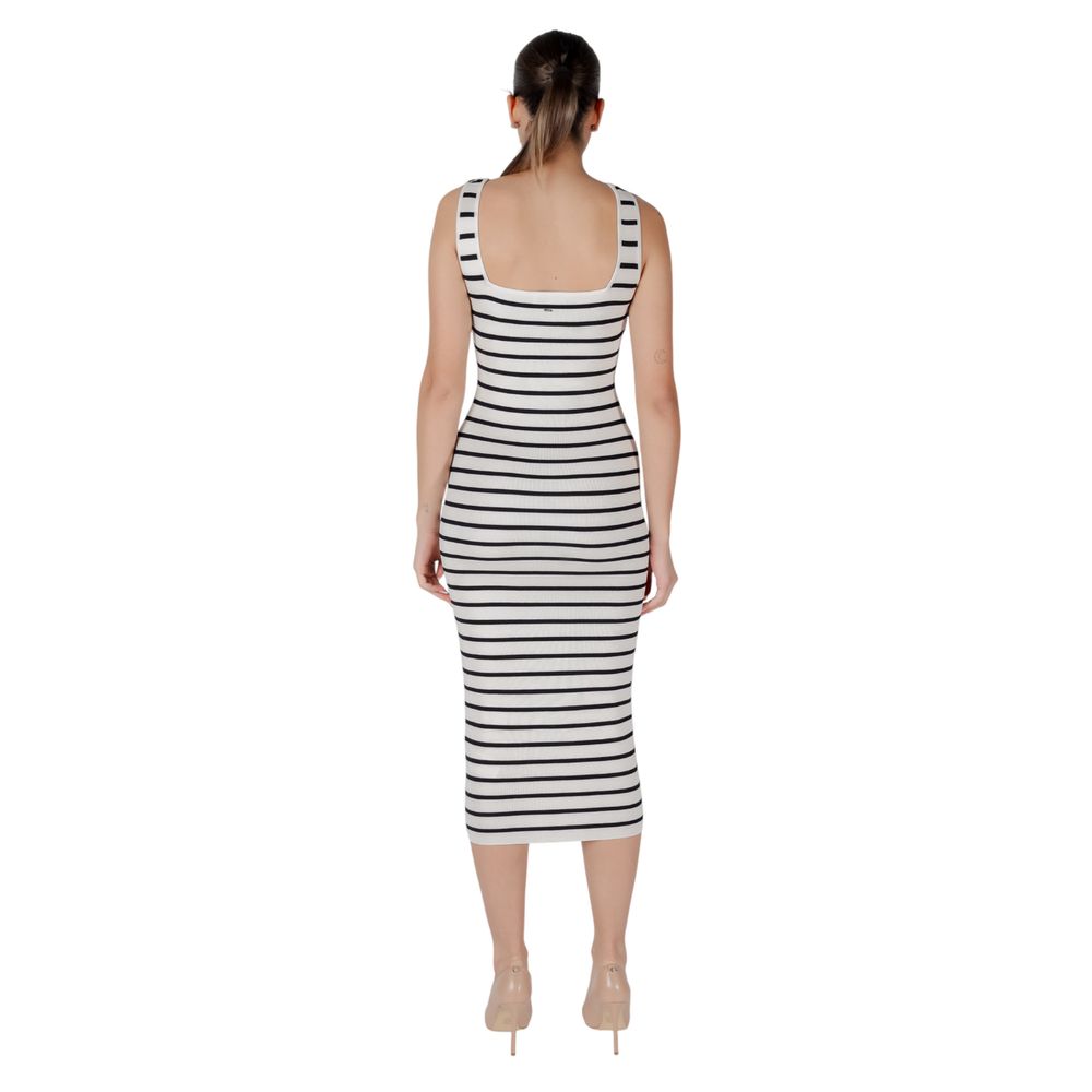 Morgan De Toi Beige Long Dress for Women alternate view
