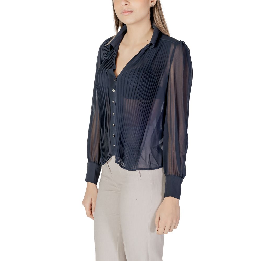 Morgan De Toi Blue Blouse for Women side view