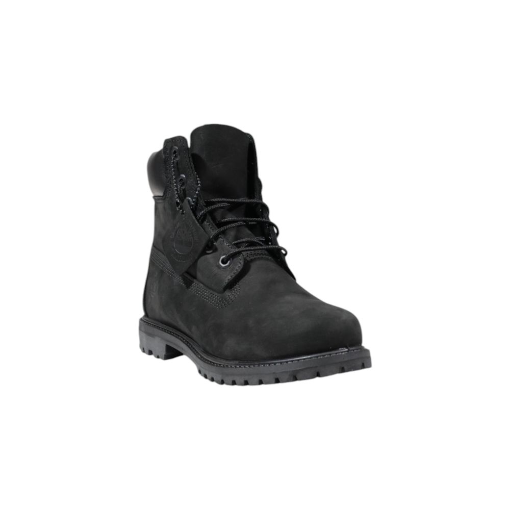 Bottes Timberland à lacets en cuir noir