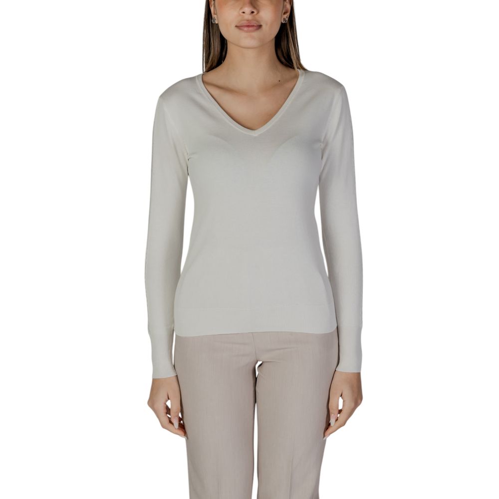 Street One White Long Sleeve T-Shirt for Women