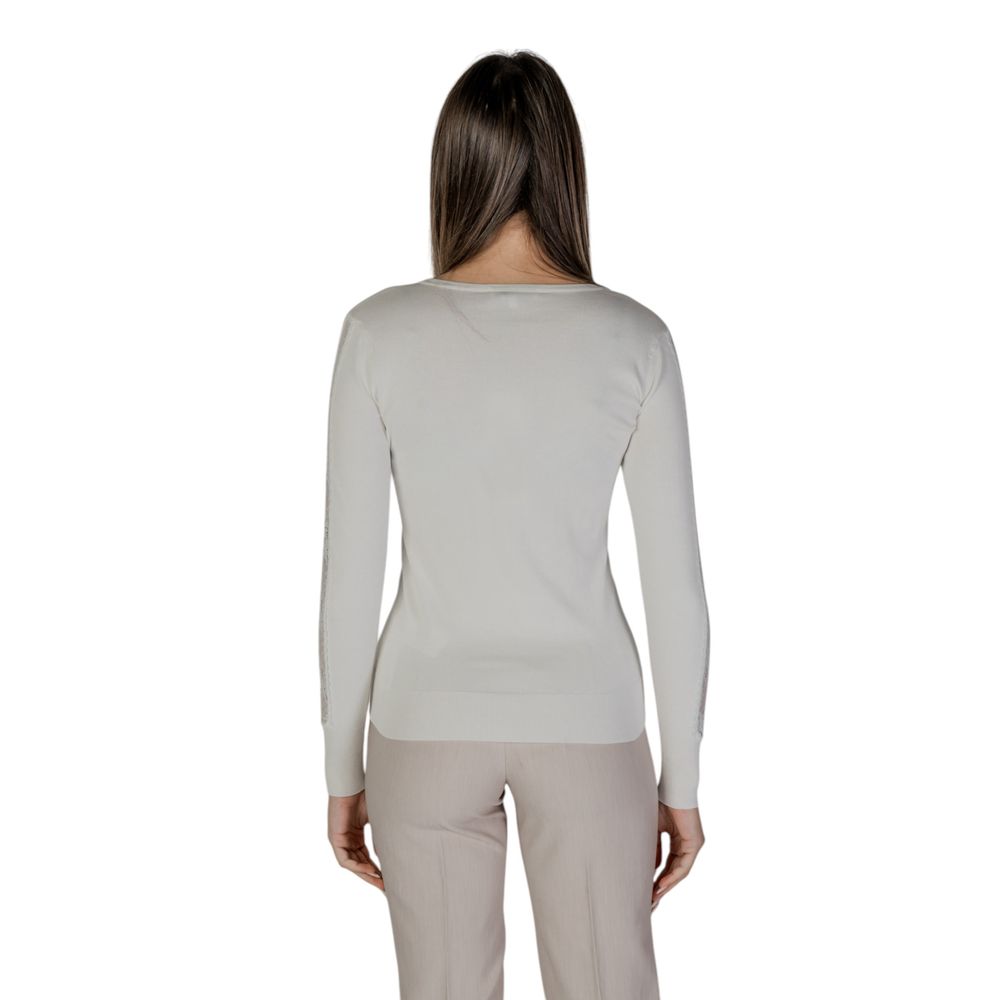 Street One White Long Sleeve T-Shirt for Women side view