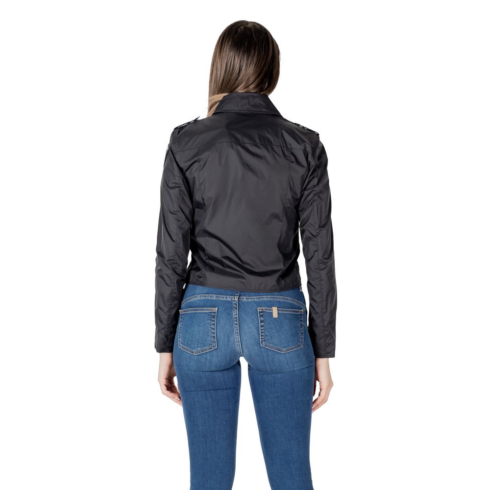 Blouson de motard Blauer noir en polyamide