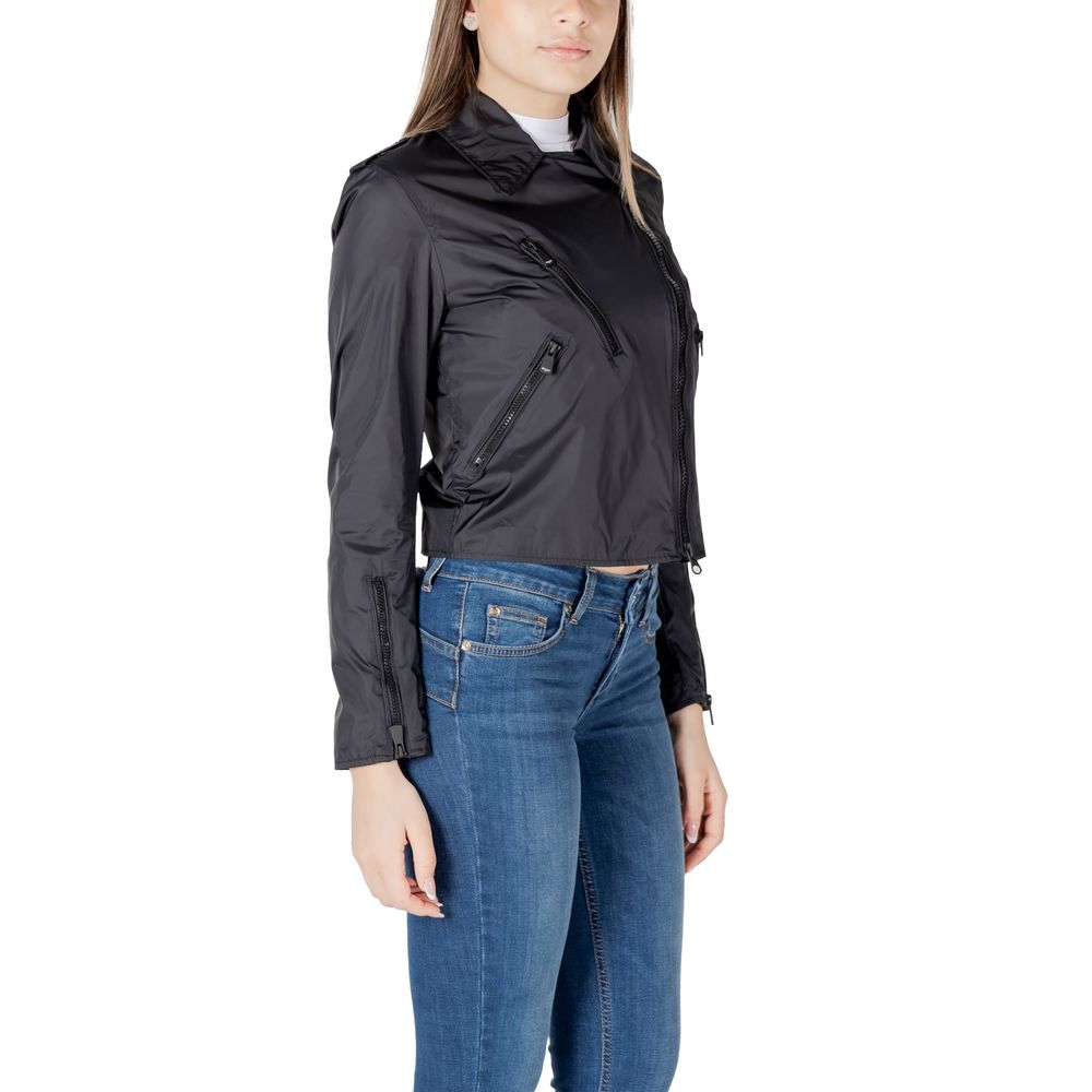 Blouson de motard Blauer noir en polyamide