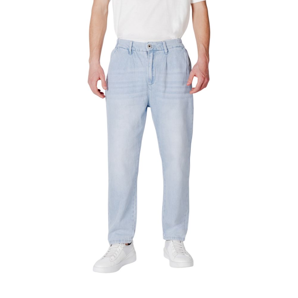 Gianni Lupo Blue Slim Fit Jeans for Men