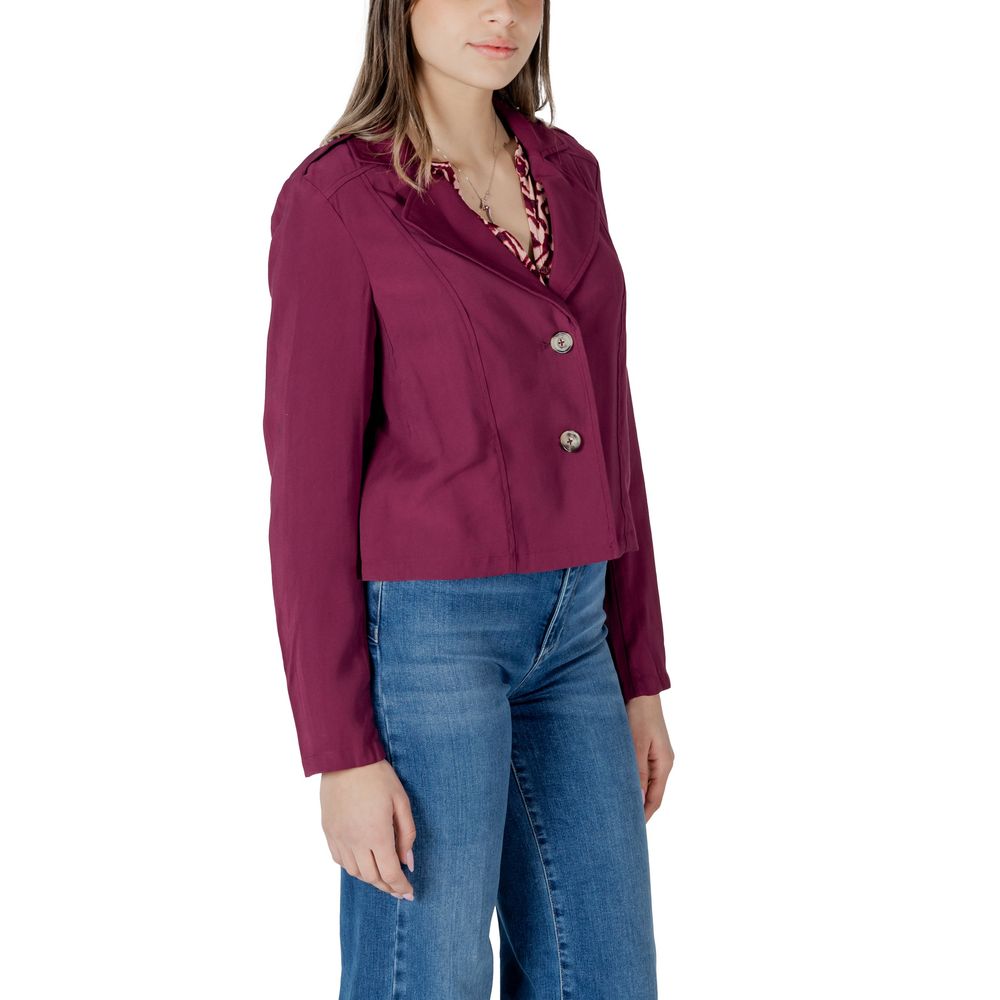 Street One Purple Parkas for Women detail view