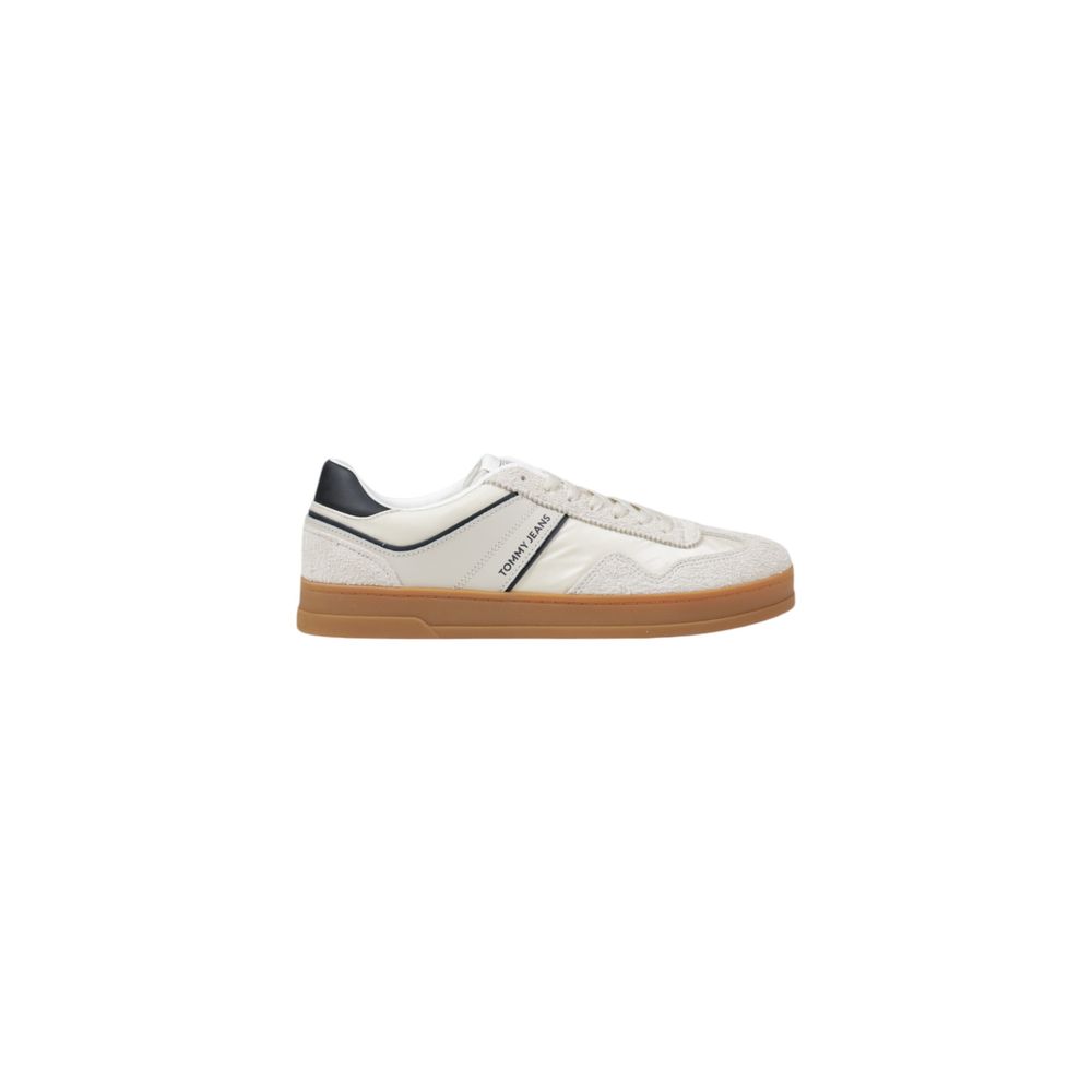 Tommy Hilfiger Jeans White Low Top Sneakers for Men