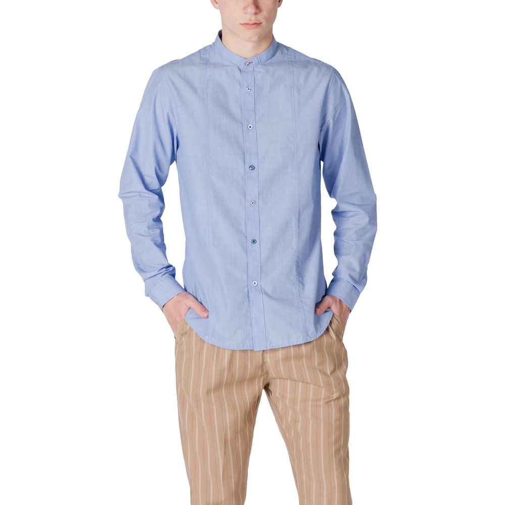 Gianni Lupo Blue Shirt for Men additional view