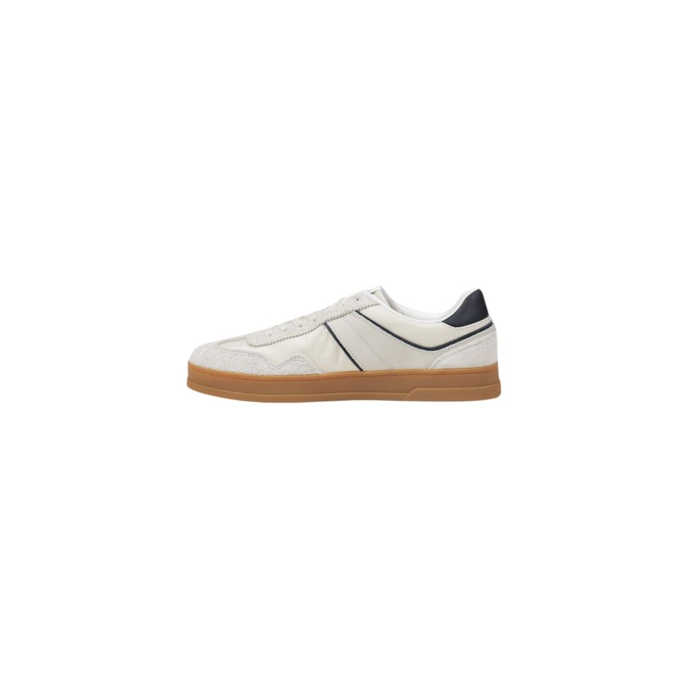 Tommy Hilfiger Jeans White Low Top Sneakers for Men detail view