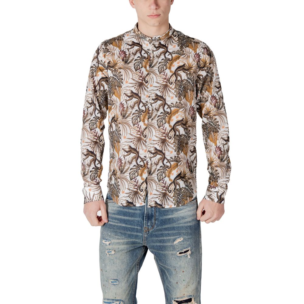 Gianni Lupo White Shirt for Men