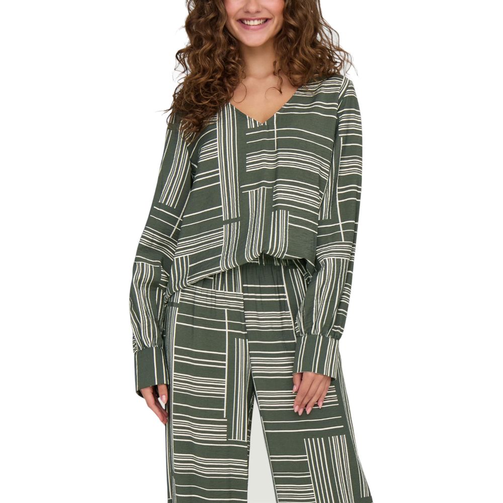 Jacqueline De Yong Green Blouse for Women