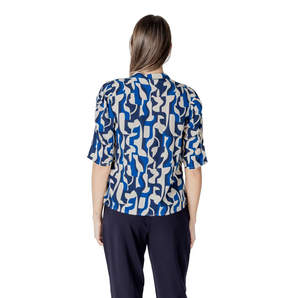 ICHI Blue Blouse for Women alternate view