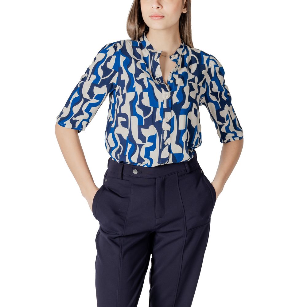 ICHI Blue Blouse for Women additional view