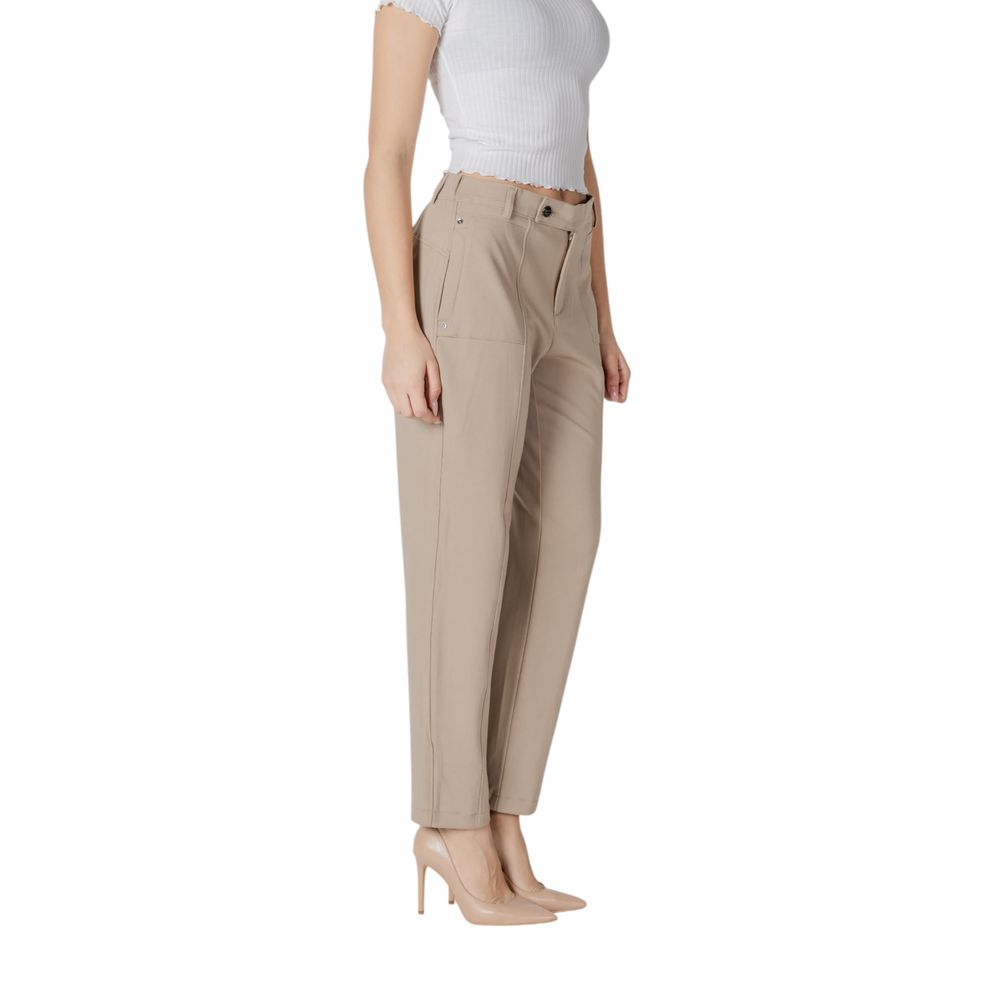 Street One Beige Pants for Women side view