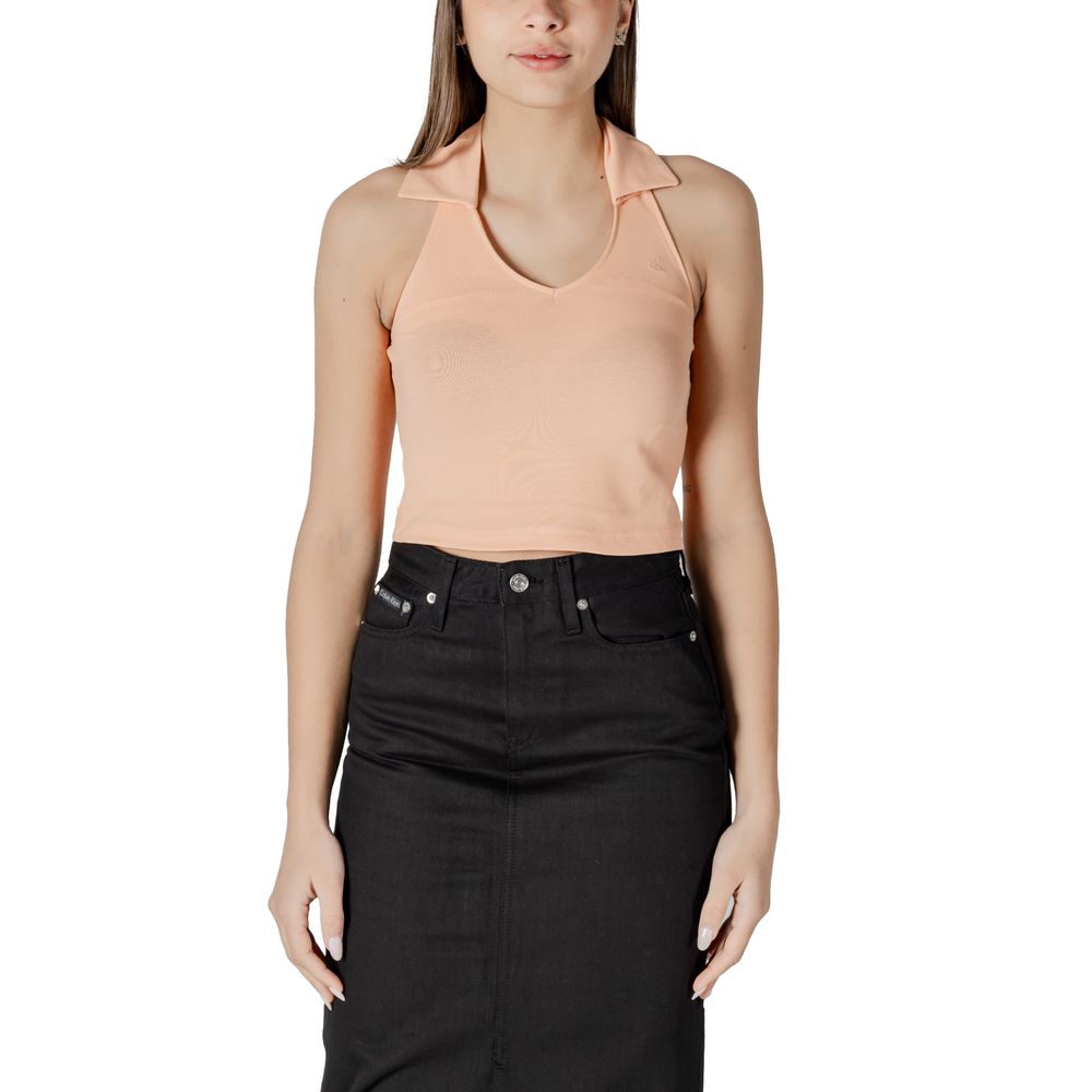Haut en coton orange Calvin Klein Jeans