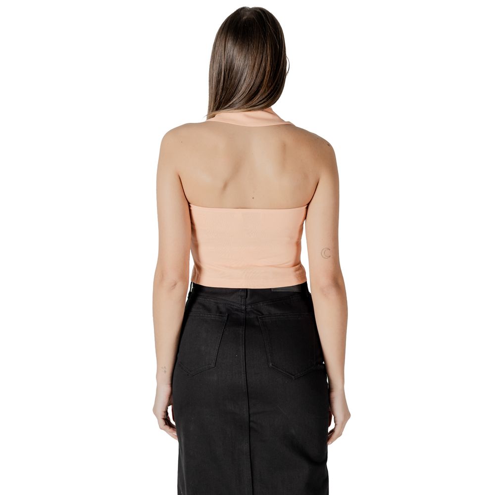 Haut en coton orange Calvin Klein Jeans